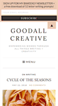 Mobile Screenshot of goodallcreative.com